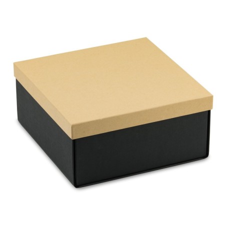 COFFRET ALLURE NOIR AVEC COUVERCLE KRAFT
