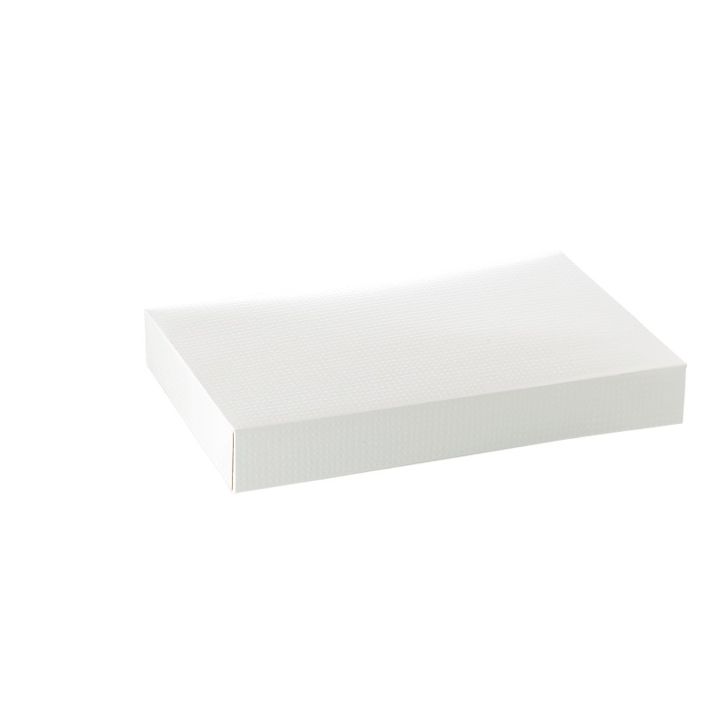 COFFRET BLANC GAUFRÉ COFFRET BLANC GAUFRÉ