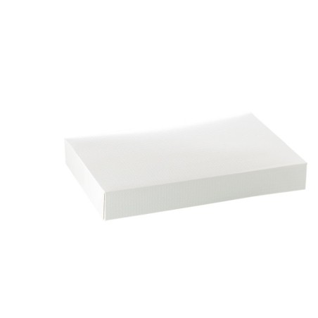 Image COFFRET BLANC GAUFRÉ #1