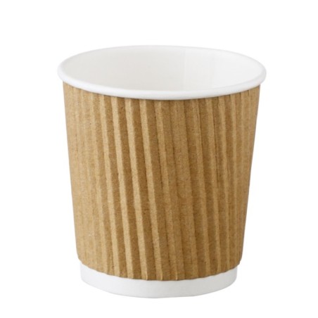 Image GOBELET CANNELÉ KRAFT 10CL #1