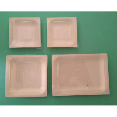 Image KIT ASSIETTES CUBIK BOIS "VERSION C" + COUVERCLES #1