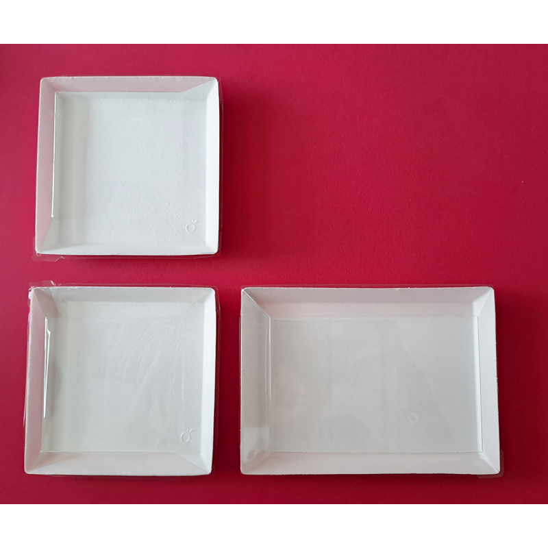 KIT ASSIETTES CUBIK FIBRA "VERSION B" + COUVERCLES KIT ASSIETTES CUBIK FIBRA "VERSION B" + COUVERCLES