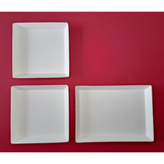 Image KIT ASSIETTES CUBIK FIBRA "VERSION B" #1