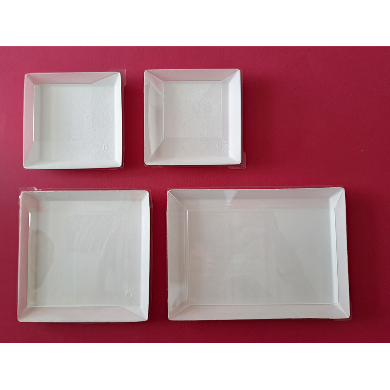 KIT ASSIETTES CUBIK FIBRA "VERSION C" + COUVERCLES KIT ASSIETTES CUBIK FIBRA "VERSION C" + COUVERCLES