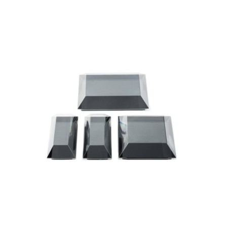 KIT ASSIETTES CUBIK NOIR "VERSION A" + COUVERCLES