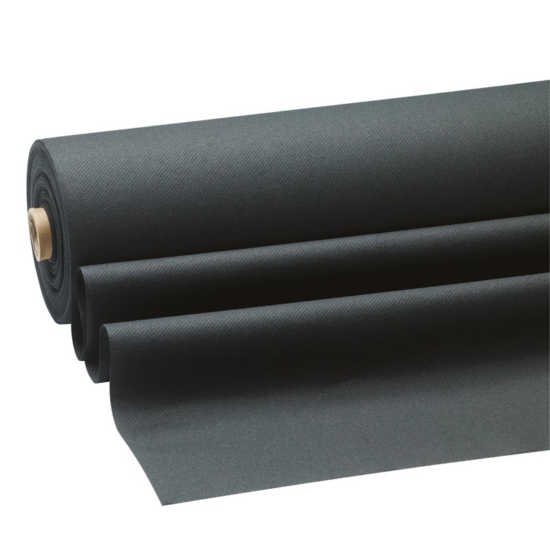 NAPPE ROULEAU INTISSÉ 1.2x50M NOIR NAPPE ROULEAU INTISSÉ 1.2x50M NOIR