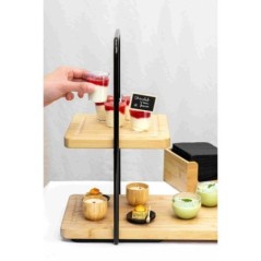 <h2>Description détaillée du produit :</h2>
<p>Découvrez la planche carrée KAROU, un accessoire de cuisine indispensable pour dé