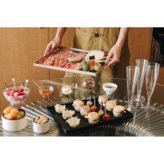 PLATEAU CATERLUX KRAFT/NOIR BORD DROIT ATLAS 1/1