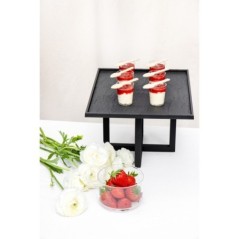 <h2>Description détaillée du produit :</h2>
<p>Ce support acacie noir est l'accessoire parfait pour mettre en valeur vos plantes