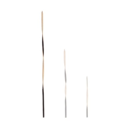 Image STICK DROIT TORSADE NOIR 180 #1