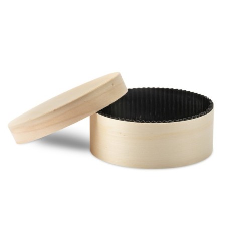 Image WOODBOX 1L (FOND + CAISSETTE NOIRE + COUVERCLE) #1