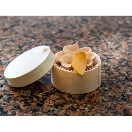 WOODBOX 5CL (FOND + CAISSETTE BLANCHE + COUVERCLE)