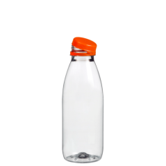 Bouteille plastique avec bouchon 500 ml