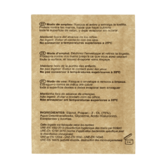 Sachet lingette désinfectante hydroalcoolique