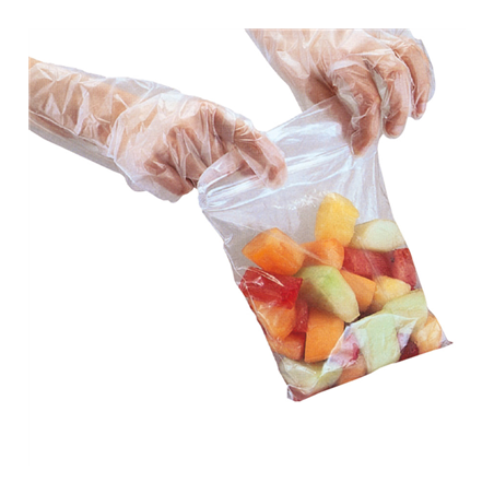 Image SACS AUTO-FERMETURE  92 G/M2 50µ 12,5x17,5 CM TRANSPARENT LDPE (500 UNITÉ) #1
