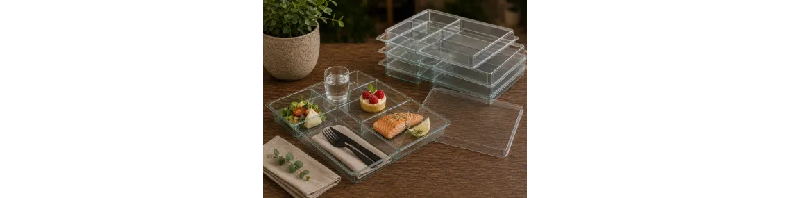 Plateaux repas en PS