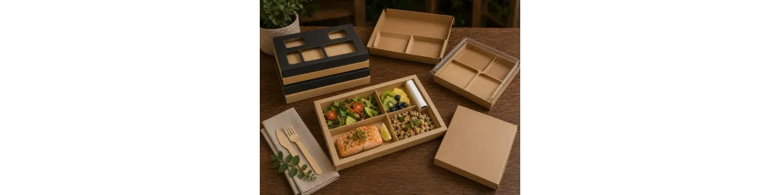 Plateaux repas en carton