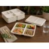 Plateaux repas en bagasse